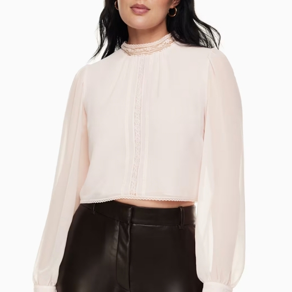Wilfred Tops - Wilfred Butterfly Blouse, XS, Talc Pink, NWOT